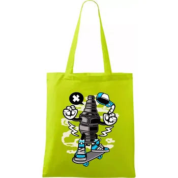 Svíčkař - Taška bavlněná - 42 x 38 cm ( Limetková )