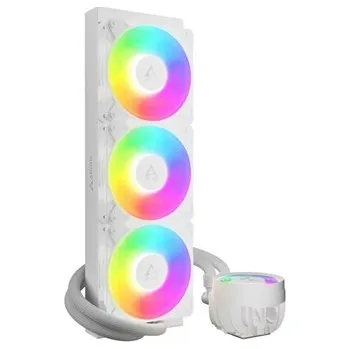 Počítačové chlazení ARCTIC Vodní chladič Liquid Freezer III 360 Pro ARGB, 3x120mm, AM5, LGA1851, bílá
