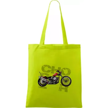 Chopper 004 - Taška bavlněná - 42 x 38 cm ( Limetková )