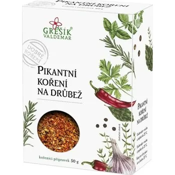 Koření Pikantní koření na drubež 50g GREŠÍK Dobré koření