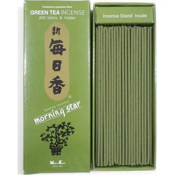 Vonná tyčinka Vonné tyčinky japonské Nippon - GREEN TEA 200 ks