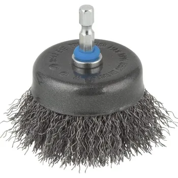 Drátěný kartáč Wolfcraft Wolfcraft drátěný kartáč hrnec 75 mm stopka 2108000