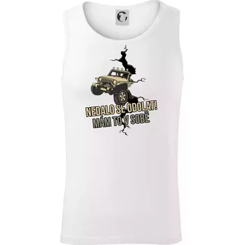 Nedalo se odolat, mám to v sobě offroad - Tílko pánské Core - L ( Bílá )