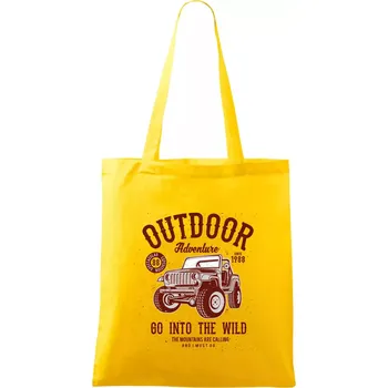 Outdoor Adventure 2 - Taška bavlněná - 42 x 38 cm ( Žlutá )
