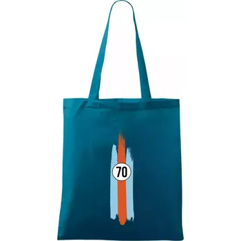 Vintage Race 70 - Taška bavlněná - 42 x 38 cm ( Petrolejová )