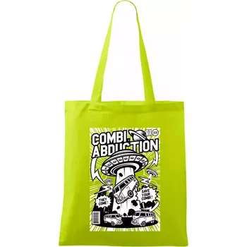 Combi abduction - Taška bavlněná - 42 x 38 cm ( Limetková )