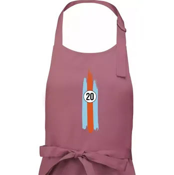 Kuchyňská zástěra Vintage Race 20 - Dámská zástěra na vaření - Univerzální velikost ( Starorůžová )