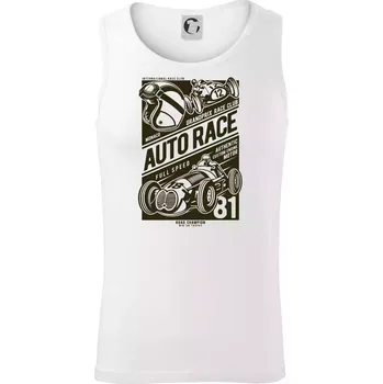 Auto Race - Tílko pánské Core - L ( Bílá )