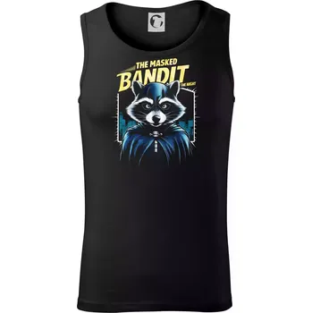 Pánské termoprádlo Mýval v plášti masked bandit - Tílko pánské Core - 2XL ( Černá )