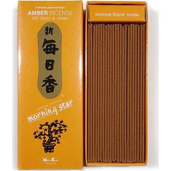 Vonná tyčinka Vonné tyčinky japonské Nippon - AMBER 200 ks