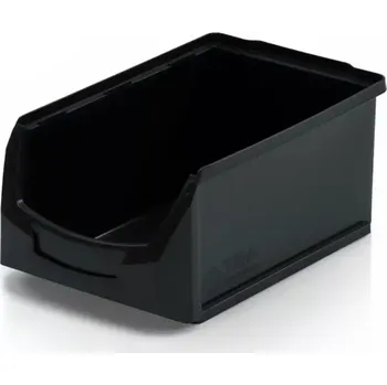 Úložný box Ukládací box 35 cm × 21,3 cm × 15 cm, černá