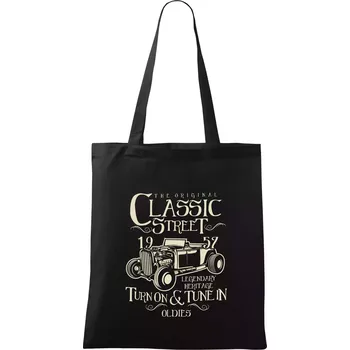 Hot Rod Classic - Taška bavlněná - 42 x 38 cm ( Černá )