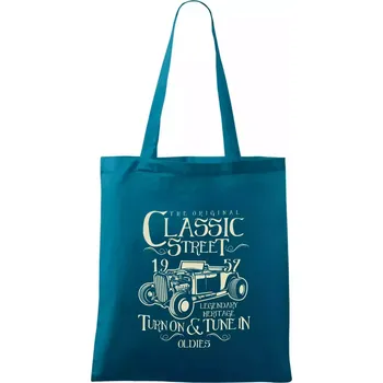 Hot Rod Classic - Taška bavlněná - 42 x 38 cm ( Petrolejová )