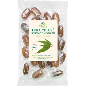 Bonbon Eukalyptové bonbóny 100 g GREŠÍK