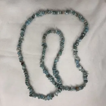 Náhrdelník Náhrdelník - Larimar sekaný 90 cm ND34