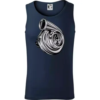 Car turbo - Tílko pánské Core - 2XL ( Námořní modrá (velmi tmavá - téměř černá) )