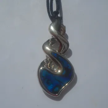 Přívěsek Přívěsek, Paua mušle, velký - maorské symboly 5