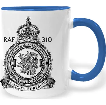 Hrnek - 310. československá stíhací peruť RAF Barva: Modrá