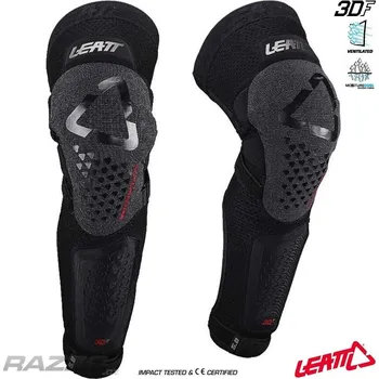 Chránič kolene Chrániče kolen a holení Leatt Knee Guard 3DF 5.0 EVO EXT Black M