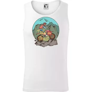 Offroad Moto - Tílko pánské Core - S ( Bílá )