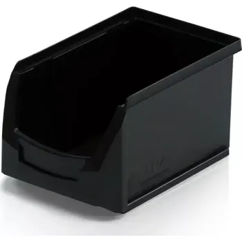 Úložný box Ukládací box 23 cm × 15 cm × 12,5 cm, černá