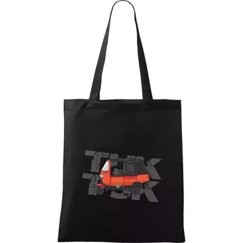 Nákupní taška Tuk Tuk - Taška bavlněná - 42 x 38 cm ( Černá )