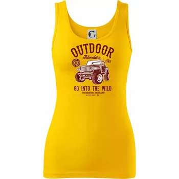 Dámské tričko Outdoor Adventure 2 - Dámské tílko - M ( Žlutá )