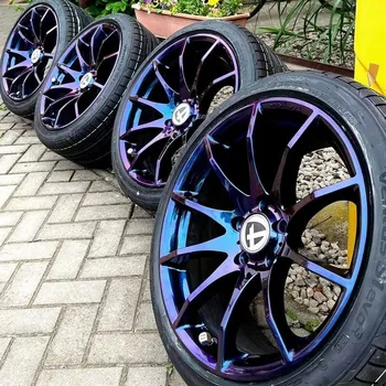 Autolak Chameleon Eclipse (modrá-fialová-oranžová-červená) 100 ml, PMcolours