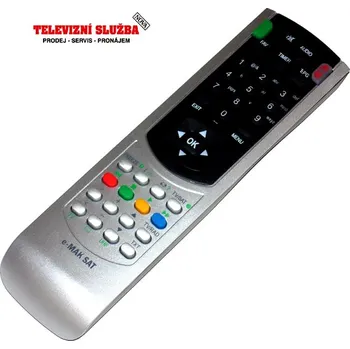 Dálkový ovladač Dálkový ovladač SAT - ALMA S1000 IR NÁHRADA