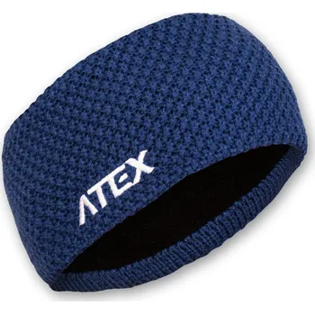 Sportovní čelenka ATEX Pletená čelenka KNIT modrá S-M