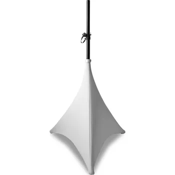 Osvětlovací technika BeamZ LSS07W Kryt stojanu reproduktoru bílý 70 cm