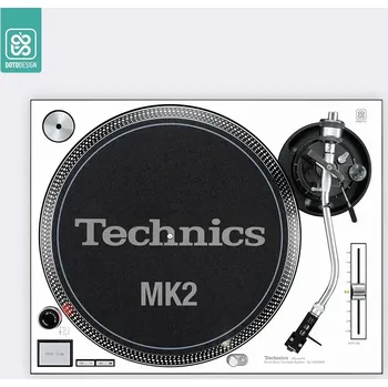 Gramofon Doto Design Skin SL-1200 / 1210 MK2 DAY & NIGHT White