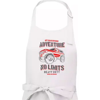 Kuchyňská zástěra No Limits - Dámská zástěra na vaření - Univerzální velikost ( Bílá )