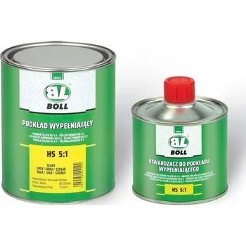 Autolak set plnič + tužidlo BOLL 960 ml - šedá