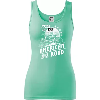 Dámské tričko American Pride - Dámské tílko - 2XL ( Mátová )