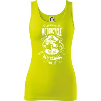Dámské tričko California Old School Club - Dámské tílko - L ( Limetková )