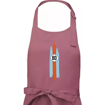 Kuchyňská zástěra Vintage Race 80 - Dámská zástěra na vaření - Univerzální velikost ( Starorůžová )