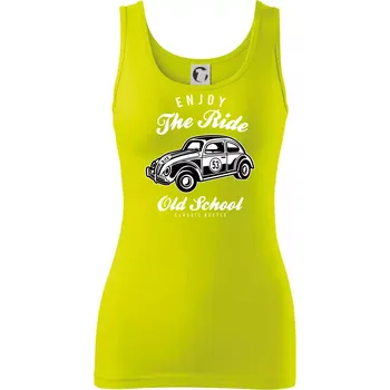 Dámské tričko Enjoy The Ride - Dámské tílko - S ( Limetková )