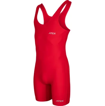 Oblečení pro bojové sporty ATEX Zápasnický dres WES červený XL