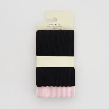 Dětská móda Reserved - Sada 2&nbsp;punčocháčů z&nbsp;mikrovlákna - pastelově růžová - 137FQ-03X - 137FQ-03X-U14