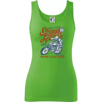 Dámské tričko Speed Racer 2 - Dámské tílko - 2XL ( Apple Green )