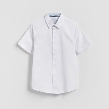 Chlapecká košile Reserved - Bavlněná košile - bílá - 873FG-00X - 873FG-00X-128