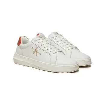 Pánská móda Sneakersy Calvin Klein Jeans YM0YM00681 Bílá 43