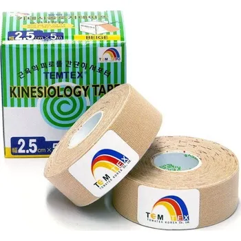 Tejpovací páska Tejp Temtex tape Classic béžový 2 x 2,5 cm