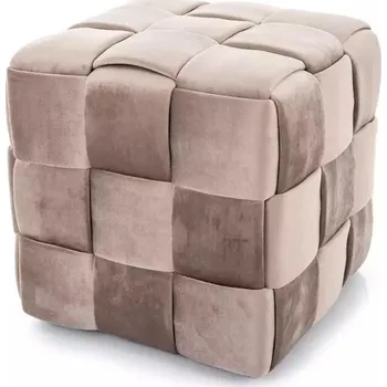 Taburet Nábytek PEGAS s.r.o. Taburet PUF CASEL, VELVET béžová 251