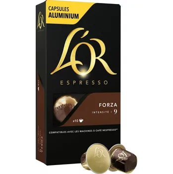 NESPRESSO FORZA KAPSLE 10ks LOR