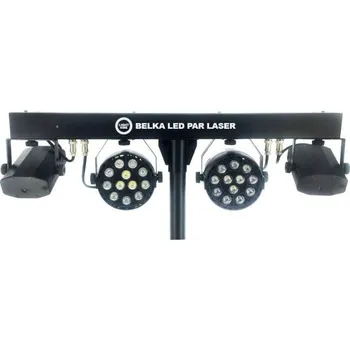 Světelný efekt LIGHT4ME Beam LED PAR Laser lighting set