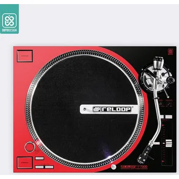 Gramofon Doto Design Skin RP-7000 COLORS DVS Red