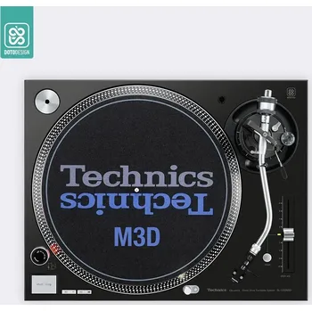 Gramofon Doto Design Skin SL-1200 / 1210 M3D DAY & NIGHT Black