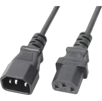 Napájecí kabel Power Dynamics CX18-1 IEC Extension Cable Male - Female 1,0 M